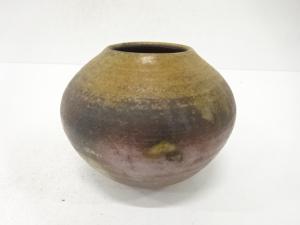 作家物　備前焼　花生